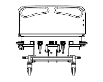 Manual Hospital Bed M410 - Image 3